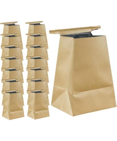Sickness Vomit Bags - 45 Disposable Emesis Bags for Travel - Kraft Paper, Light Brown - Buy Online on GoSupps.com