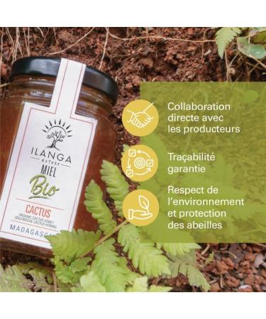 Cactus Honey 140gr - ORGANIC - Ilanga Nature - Madagascar - Buy Online on GoSupps.com