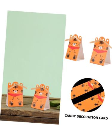 Zerodeko 40pcs Lollipop Ornament Paper Card Cartoon Note Packaging Decoration Card Chocolate Wrappers Lollipop Holder Cute Note Cards for Lollipop Packing Paper Holder Candy - Buy Online on GoSupps.com