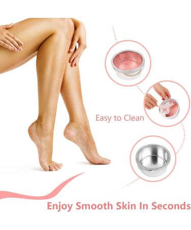 LWMTT Wax Warmer 500 ml Wax Heater Including 400 g Wax Beads Professional Hair Removal Device for All Hair Types Eyebrows F - Buy Online on GoSupps.com