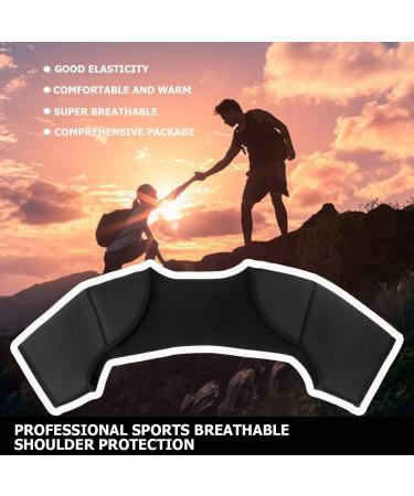 Breathable Adjustable Double Shoulder Brace for Pain Relief | Comfortable Sports Protective Gear for Chronic Tendinitis | Ideal for Sleep & Outdoor Activities - Buy Online on GoSupps.com