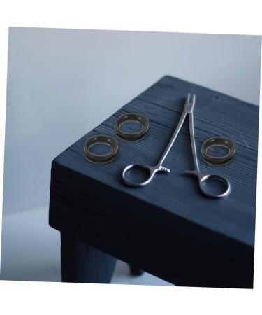 Fomiyes 10-Hour Silicone Ring Cleaning Scissors - Pet Fur Shears with Finger Handles & Protection for Dogs - Durable Hair Shears for Easy Grooming - Buy Online on GoSupps.com