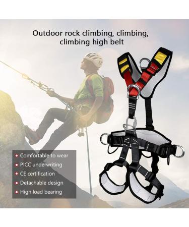 Multi-Purpose Full Body Climbing Belt | Safety Waist & Hip Protection for Mountaineering Tree Climbing & Hiking - Buy Online on GoSupps.com