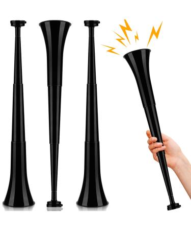 4 Pcs Vuvuzelas Soccer Horn Collapsible Stadium Horn Hockey Horn Toy Blow Horn Stadium Horn Noise Maker Loud Sound Handheld Horn Sports Horn Noisemaker for Sports Events Parties Accessories