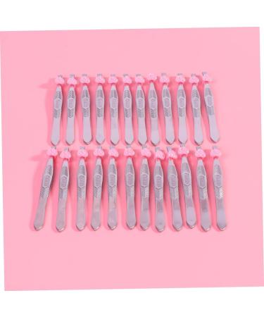 Buy Mikinona Zonge 24th Flat Tweezers - Stainless Steel Eyebrow & Ingrown Hair Removal Tool for Flawless Makeup | International Shipping - Buy Online on GoSupps.com
