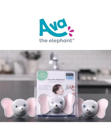 Ava the Elephant 10ml Talking Baby Medicine Dispenser | BPA-Free, Phthalate-Free, Dishwasher Safe | Dropper and Stopper for Accurate Dosing - Buy Online on GoSupps.com