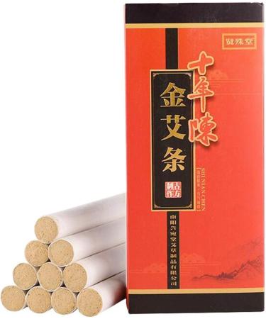 Buy Yanhao Moxa Rolls - Premium 10-Year Aged Wild Moxa Sticks | Pure Moxa for Moxibustion | International Shipping Available - Buy Online on GoSupps.com