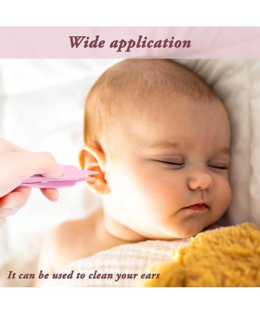 Infant Nose Cleaning Tweezer with LED Light - Safe & Effective Booger Plier | 4-Piece Set for Ear, Nose, Navel Cleaning | Relieves Stuffy Nose - Buy Online on GoSupps.com