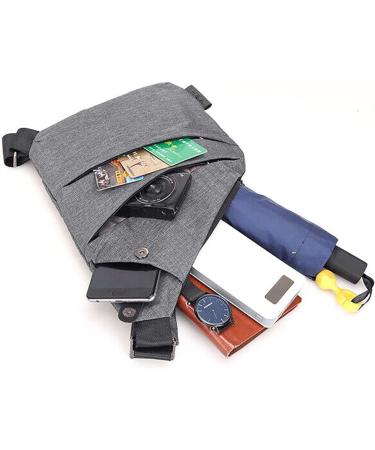 Anti-Theft Travel Bag | Lightweight & Durable Nylon Chest Pocket for Men & Women | Ideal Theft-Proof Bag for Safe Travel - Buy Online on GoSupps.com