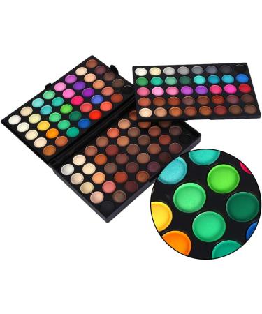 120 Colors Eyeshadow Palette - Professional Shimmer & Matte Waterproof Makeup Set - Buy Online on GoSupps.com