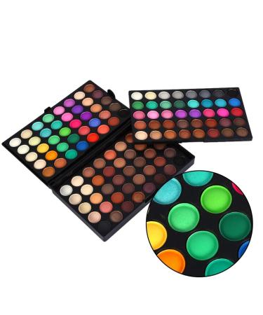 120 Colors Eyeshadow Palette - Versatile Glitter & Matte Makeup Powder for Stunning Looks - Buy Online on GoSupps.com