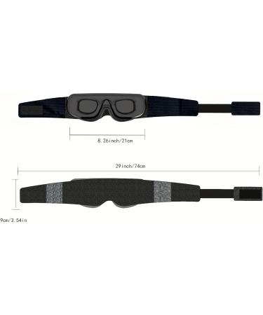 Memory Foam Sleep Eye Cover with Nose Cushion 3D Breathable Cotton Sleep Eye Cover Pads for Light Blocking Elastic Band for Home Travel - Buy Online on GoSupps.com