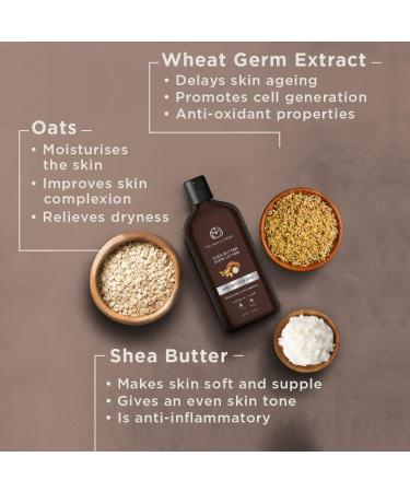 The Man Company Body Lotion For Extra Dry Skinshea Butter & Oats24 Hours Moisturisingabsorbs Quicklyrejuvenates & Upliftssls & Paraben-Free - 200Ml - Buy Online on GoSupps.com