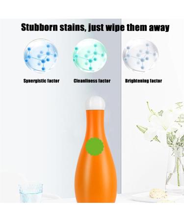 Bowling Blue Bubble Toilet Bowl Cleaner Automatic Long-Lasting Toilet Bowl Cleaner in Bottle Toilet Fresheners Deodorizing and Descaling Multi Functional Cleaning Agent for Toilet Tank (1 Pcs 300g) - Buy Online on GoSupps.com