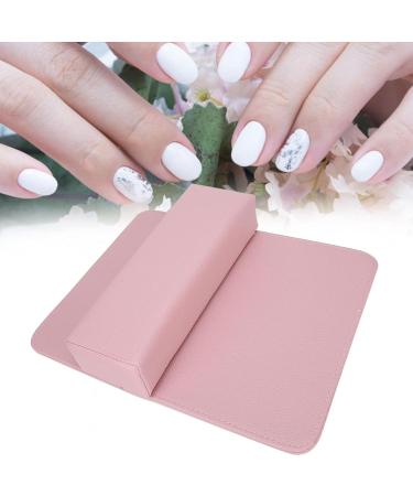 Nail Art Cushion Hand Pillow Cushion Mat Protect Your Hand Reduce Hand Pressure During Nail Ar For Nail Salon and Home Use Keep Your Nail Work and Tidy pink - Buy Online on GoSupps.com