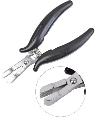 Hair Extension Pliers for Removing Micro Rings and Fusion Glue Bond Remove (Black Thread Shape) - Buy Online on GoSupps.com