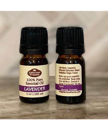Fabulous Frannie Lavender Essential Oil 5ml & Inhaler Set - 100% Pure Aromatherapy for Relaxation | Shop Internationally - Buy Online on GoSupps.com