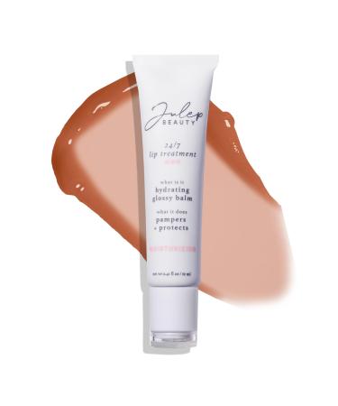 Julep 24/7 Lip Treatment Hydrating & Glossy Lip Balm and Lip Sleeping Mask with Shea Butter Moisturize Protect & Soothe Vegan & Cruelty-Free - Sheer Berry