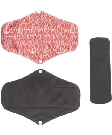 Reusable Bamboo Charcoal Cotton Mama Pads - Washable Cloth Menstrual Napkin - M12 Portable Towel - Eco-Friendly & Absorbent - 1 Count - Buy Online on GoSupps.com