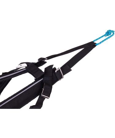 Non-Stop Dogwear Freemotion Harness Size 7 | Black Pulling Harness for Dogs | Head 52cm Neck 44-48cm - International Shipping Available - Buy Online on GoSupps.com