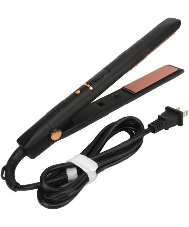 Shop Safe & Adjustable Black Hair Straightener | 110-240V Wide Voltage Auto Shut Off - Perfect for Home & Salon Use - Buy Online on GoSupps.com