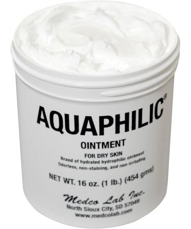 Aquaphilic Healing Ointment - Non-Irritating Cracked Heel Cream & Hand Lotion (16 oz) - Buy Online on GoSupps.com