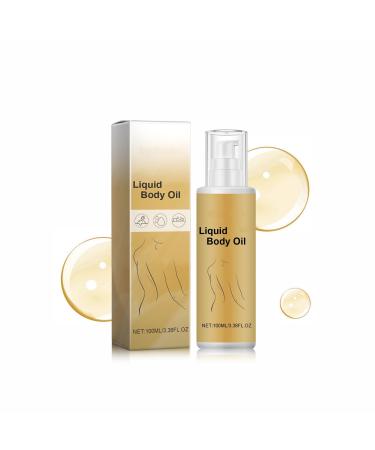 FUYOULILO Silk Body Essence Oil Natural Liquid Body Oil Silk Body Essence Oil For Women Moisturizing Body Firming (1PCS)