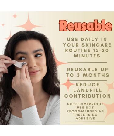 Silicone Reusable Under Eye Patches for Wrinkles & Dark Circles - Hypoallergenic & Cruelty-Free Skin Care for All - Buy Online on GoSupps.com