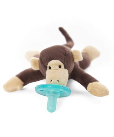 WubbaNub Monkey Pacifier for Infants 0-6 Months | Soft & Safe Soothing Solution - Buy Online on GoSupps.com