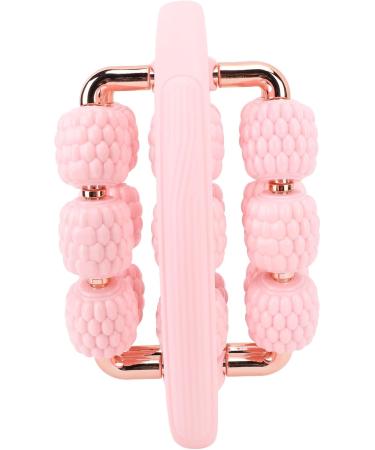 Dadea 18-Wheel Massage Roller for Legs | Hand-Held Muscle Relaxation Device | Versatile Circular Leg Massager for Sore Muscles - Buy Online on GoSupps.com