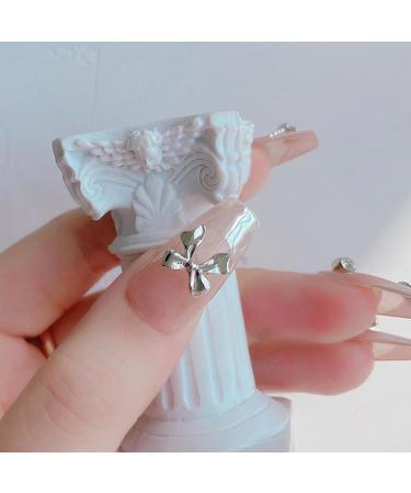 FEIlei 3D Nail Charms Bows Nail Art Studs Nail Jewelry for DIY Crafts Nail Art Decor - Buy Online on GoSupps.com