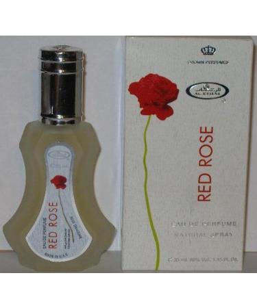 Red Rose - Eau De Perfume Natural Spray - 35 ml (1.15 fl. oz) by Al-Rehab- 6 pack