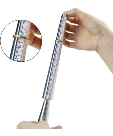 NIUPIKA Ring Sizer Set and Mandrel Finger Sizing Gauge with Rubber Hammer - US Size Jewelry Measurement Tools - Buy Online on GoSupps.com