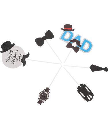 Theaque 1 Set Father's Day Cupcake Toppers Father's Day Dessert Topper for Party Decor - Buy Online on GoSupps.com