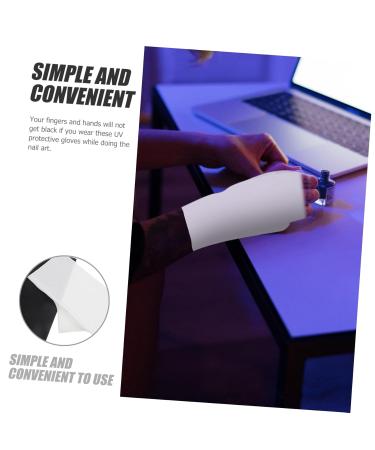 minkissy Nail UV Gloves 2 Pairs sun gloves pink gloves Nylon manicure UV gloves UV gloves for gel manicures thin section UV gloves for nail Gel Nail Lamp UV Gloves - Buy Online on GoSupps.com