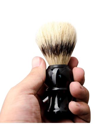 Harayaa Hair Shaving Brush - Professional Synthetic Bristles | 9.5 cm Height | International Shipping - Buy Online on GoSupps.com