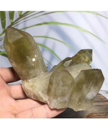 Citrine Natural Citrine Natural Crystal Cluster Quartz Specimen Feng Shui Raw Yellow Gem Room Decoration Fashion Collection - Buy Online on GoSupps.com