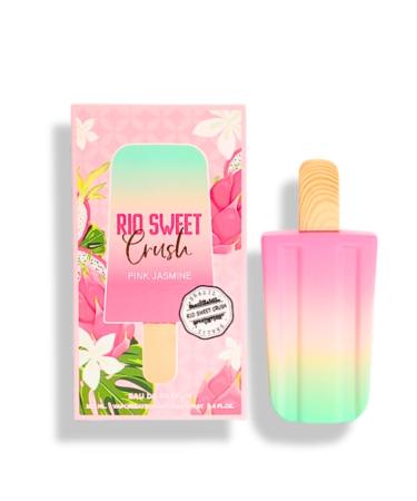 RIO SWEET CRUSH PINK JASMINE POUR FEMME BRAZIL EAU DE PARFUM 3.4 Fl. Oz. Floral Fruity fragrance for women.