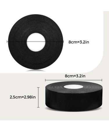 Lunamoon Eyelash Tape - 2 Rolls of Black Adhesive for Eyelash Extensions | Premium Lash Tape for Perfect Application - Buy Online on GoSupps.com
