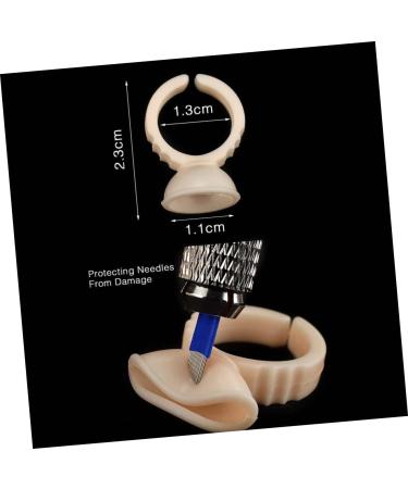 FRCOLOR Ring Purple Microblading Pot Kit Eyebrow Storage Embroidery Ruler Pen with Cup - Buy Online on GoSupps.com