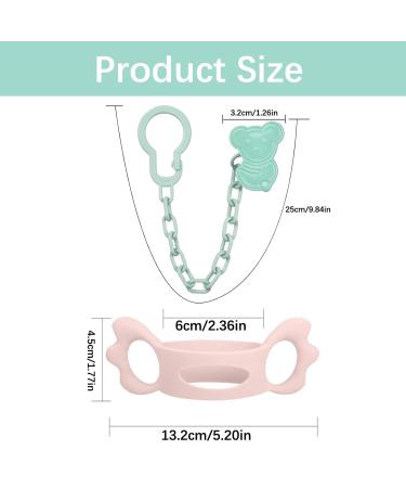 Buy 2PC Silicone Bottle Handles for Baby Bottles | Ergonomic Holder for Feeder Care | Fits 6cm+ Diameter Baby Bottles - Buy Online on GoSupps.com