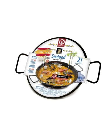 Carmencita Seafood Paella Kit With Enameled Paella Pan - 2 Portions