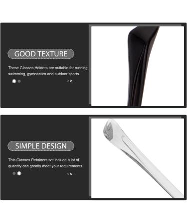 Besportable 15pcs Glasses Replacement Bars & Ear Hooks - Slipproof Temple Tips & Arm Covers for Glasses Accessories - Buy Online on GoSupps.com