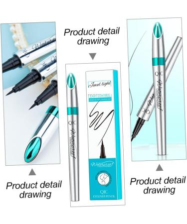 BELLIFFY Very Fine Eyeliner Long-lasting Eyeliner Waterproof Eye Pencil Eye Drawing Pen Liquid - Buy Online on GoSupps.com