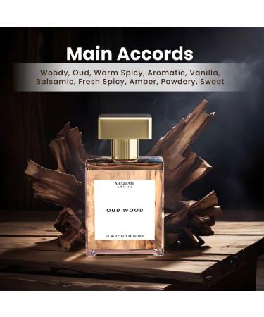 Arabian Aroma Oud Wood Men's Perfume | Woody Oud with Agarwood Cardamom Sandalwood Notes | Perfumes for Men With Long Lasting Fragrance | Extrait De Perfume | Long Lasting Perfume for Men (50ml) - Buy Online on GoSupps.com