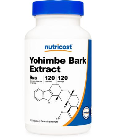 Nutricost Yohimbe Bark Extract 450mg - 120 Capsules