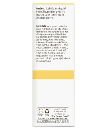 Burt's Bees Skin Nourishment Eye Cream 0.5 oz for Normal to Combination Skin - Buy Online on GoSupps.com