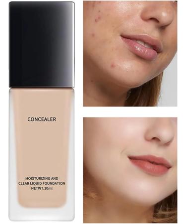 Liquid Foundation 30ml Anti-Perspirant Matte Soft Natural Beauty | Foundation Base for Mature Skin for Daily Use Travel Dates Work Parties Business Women - Buy Online on GoSupps.com
