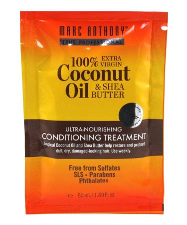Marc Anthony Extra Virgin Coconut Oil & Shea Butter Conditioner 1.69 fl oz - Moisturizing Treatment - Buy Online on GoSupps.com