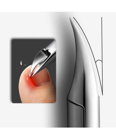 THRAU Cuticle Trimmer - Cuticle Remover Cuticle Nipper for Fingernails and Toenails - Buy Online on GoSupps.com